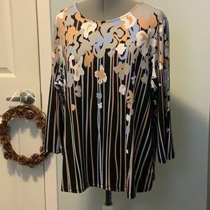 🍄Bob Mackie Wearable Art Tunic Top🍄